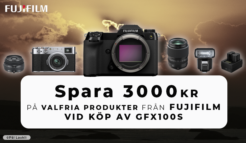 Fujifilm GFX 100S kampanj